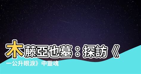 木藤亞也墓|【木藤亞也墓】揭秘「一公升眼淚」木藤亞也長眠之地：木藤亞也。